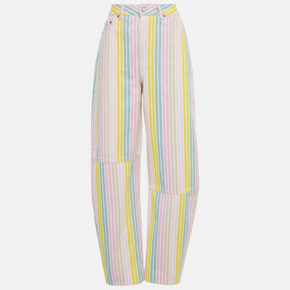 Ganni Striped Stary Jeans size 28